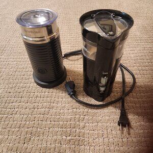 Nespresso Milk Frother and Mr. Coffee Grinder